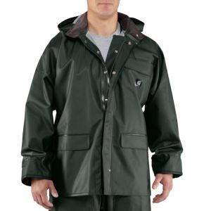 Carhartt Men's Surrey Rain Coat - Green
