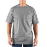 Carhartt Flame-Resistant Force Cotton Short-Sleeve T-Shirt - Light Gray