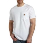 Carhartt Men's Force Cotton Short-Sleeve T-Shirt - White