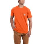 Carhartt Men's Force Cotton Short-Sleeve T-Shirt - Bold Orange