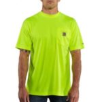 Carhartt Force® Color Enhanced Short Sleeve T-Shirt - Brite Lime