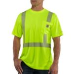 Carhartt Force High-Visibility Short-Sleeve Class 2 T-Shirt-Brite Lime