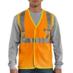Carhartt High Visibility Class 2 Vest - Brite Orange