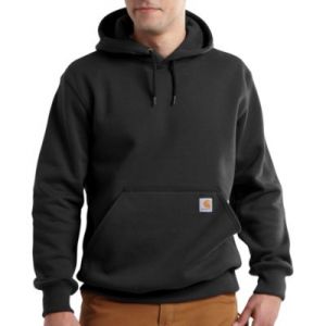 Carhartt Rain Defender Paxton Heavyweight Hooded Sweatshirt - Black