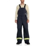Carhartt Men's Flame-Resistant Extremes Arctic Biberall- Dark Navy