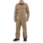Carhartt Flame-Resistant Traditional Twill Coverall - Khaki