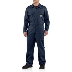 Carhartt Flame-Resistant Traditional Twill Coverall - Dark Navy