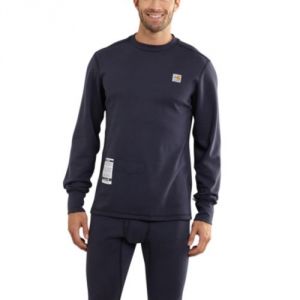 Carhartt Flame-Resistant Base Force Cold Weather Weight Top- Dark Navy