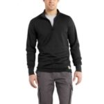 Carhartt Base Force Super-Cold Weather Quarter-Zip Top - Black
