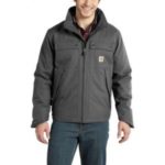 Carhartt Quck Duck Jefferson Traditional Jacket - Charcoal