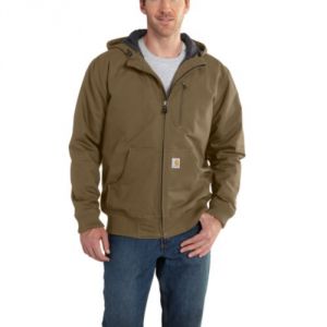 Carhartt Men's Quick Duck Jefferson Active Jac - Canyon Brown