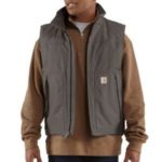 Carhartt Men's Quick Duck Jefferson Vest - Charcoal