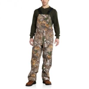 Carhartt Men's Camo Shoreline Bib Overalls