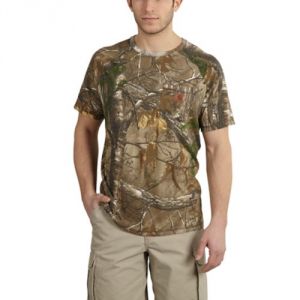 Carhartt Force Cotton Delmont Short-Sleeve T-Shirt - Realtree Xtra