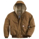 Carhartt Men's Flame Resistant Midweight Active Jac - Carhartt Brown