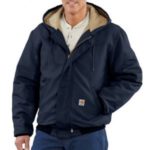Carhartt Men's Flame Resistant Midweight Active Jac - Dark Navy