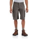 CARHARTT Donley Rugged Short 13 Inch - GRAVEL