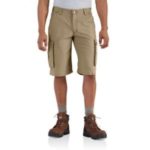 CARHARTT Donley Rugged Short 13 Inch - DARK KHAKI