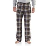 CARHARTT Snowbank Relaxed Fit Flannel Pant - Shadow