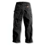 Carhartt Black Washed Duck Work Dungaree Black B11 BLK