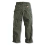 Carhartt Washed Duck Work Dungaree Moss B11 MOS