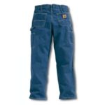 Carhartt Dark Stone Washed Denim Work Dungaree B13 DST
