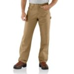 Carhartt Canvas Carpenter Loose Original Fit Pant - Golden Khaki