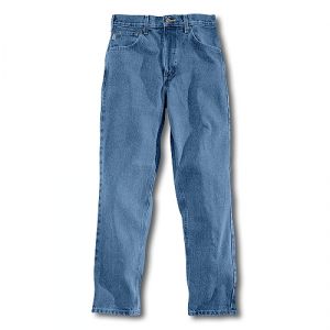 Carhartt Men's Traditional Fit Jean Stone Wash B18 STW