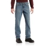 Carhartt Men's Relaxed Straight Jean- Pioneer Blue