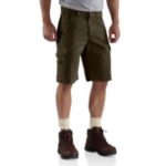 Carhartt  Men's Ripstop Work Short - Dark Coffee
