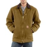 Carhartt Men's Sandstone Ridge Coat/Sherpa-Lined Frontier Brown C61 FRB