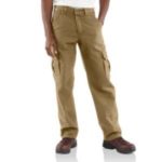 Carhartt Flame-Resistant Cnvas Cargo Pant - Golden Khaki