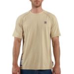 Carhartt Flame-Resistant Force Short-Sleeve T-Shirt - Sand