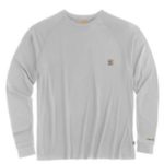 Carhartt Flame-Resistant Force® Long Sleeve T-Shirt- Light Gray