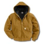 Carhartt Men's Duck Active Jac/Thermal Lined - Carhartt Brown