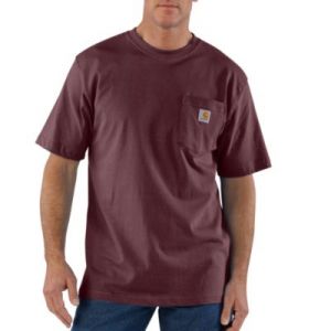 Men's Short Sleeve Workwear Pocket T-Shirt Port K87 PRT