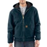 Carhartt Sandstone Active Jac/Quilted Flannel Lined - Midnight