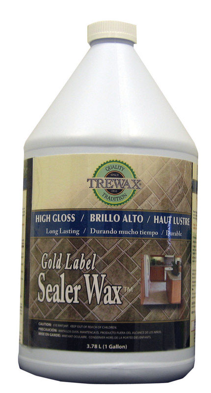 Trewax Gold Label High Gloss Sealer Wax Liquid 1 gal. 887171967
