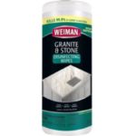 Weiman Apple/Pear Scent Granite And Natural Stone Daily Cleaner 30 count Wipes 54A