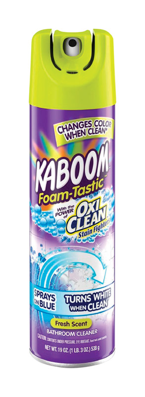 Kaboom OxiClean Fresh Clean Scent Bathroom Cleaner 19 oz. Foam 35270