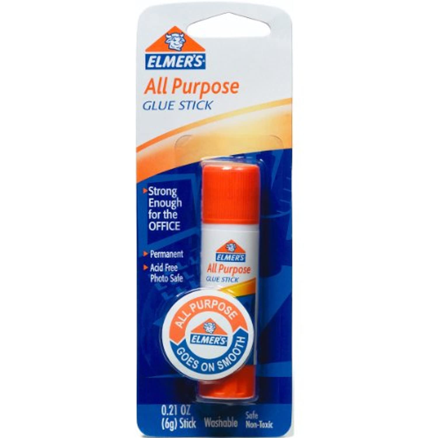 Elmer's All-Purpose Glue Stick, 0.21 oz, Single Stick E511