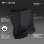 Mission All Season Adjustable Neck Gaiter Black 5180