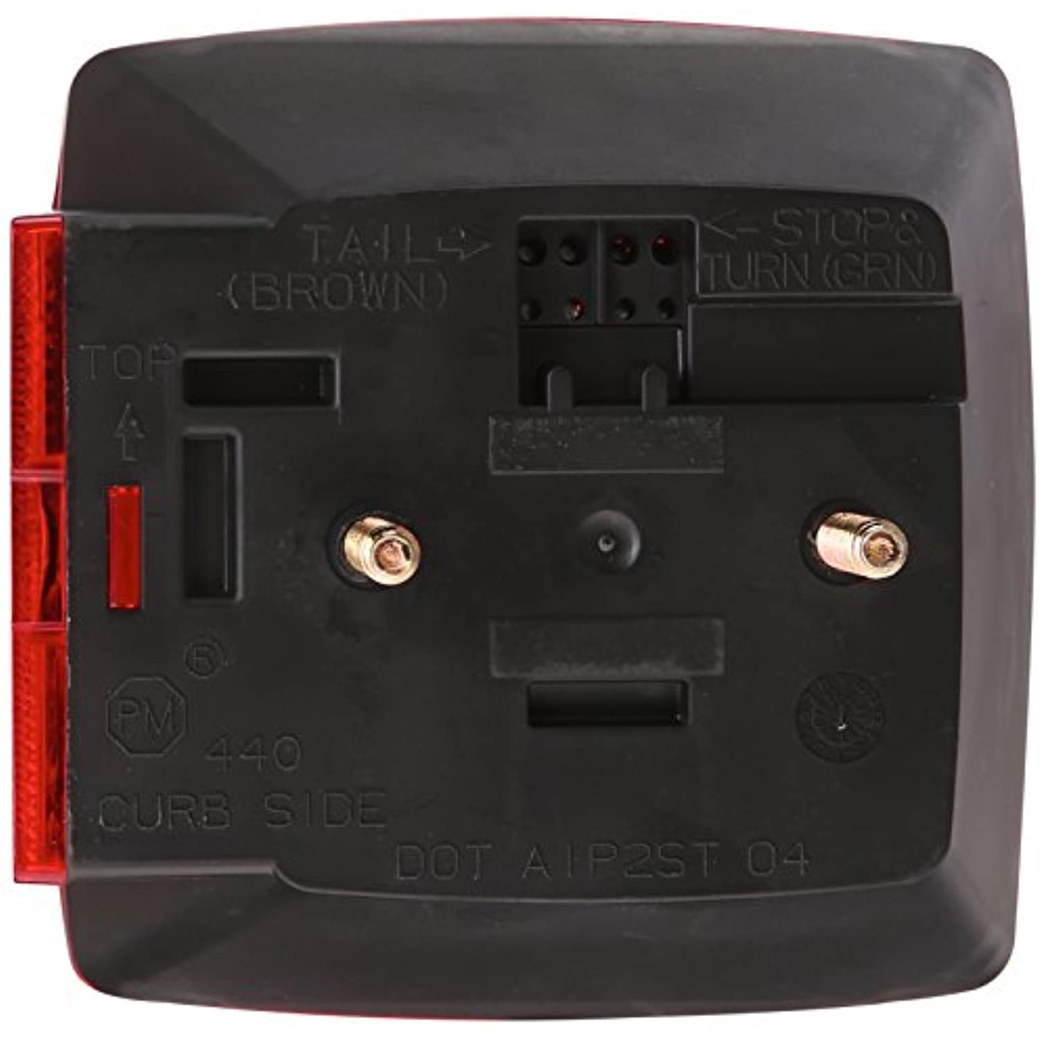 Peterson Red Square Stop/Tail/Turn Light - Image 2
