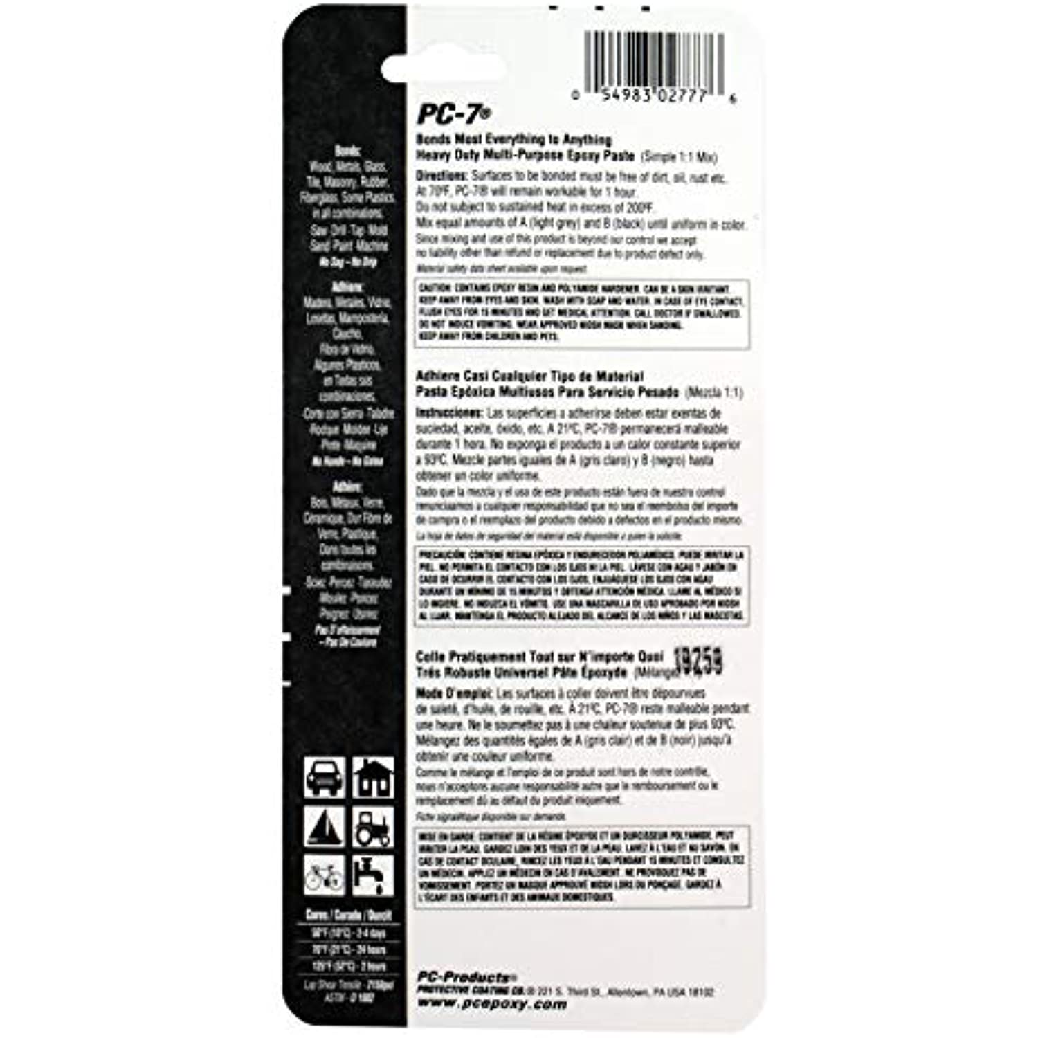 PC-7 Multi-Purpose Super Strength Epoxy 2 oz. - Image 2