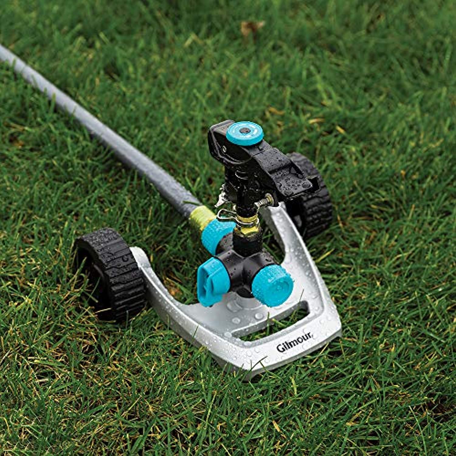 Gilmour Plastic Wheeled Base Impact Sprinkler 5800 sq. ft. - Image 4