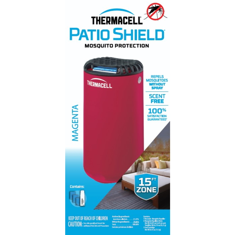 Thermacell Patio Shield Insect Repellent Device For Mosquitoes - Magenta - Image 2