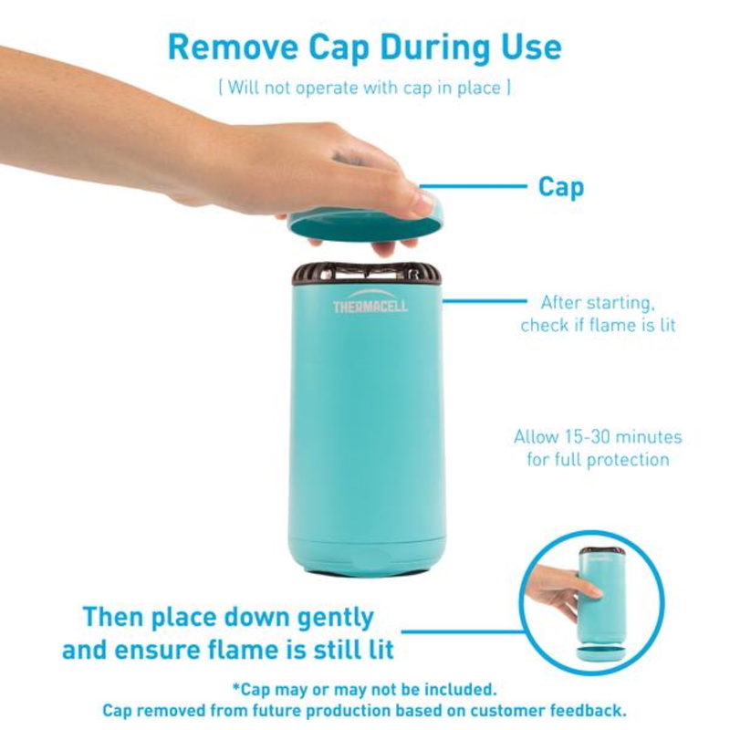 Thermacell Patio Shield Insect Repellent Device For Mosquitoes - Blue - Image 7