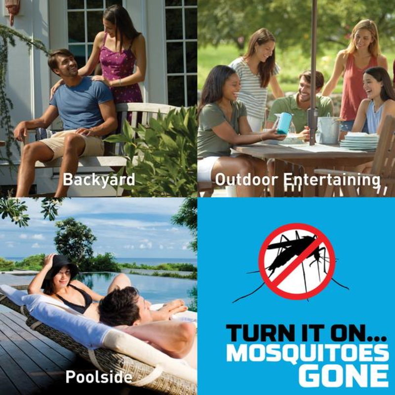 Thermacell Patio Shield Insect Repellent Device For Mosquitoes - Blue - Image 3