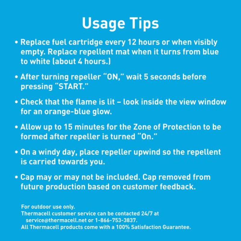 Thermacell Patio Shield Insect Repellent Device For Mosquitoes - Blue - Image 2