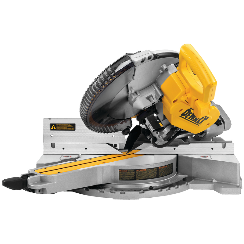 DeWalt 12 in. Corded Dual-Bevel Sliding Compound Miter Saw Bare Tool 120 V 15 amps 3800 rpm DWS779 - Image 8